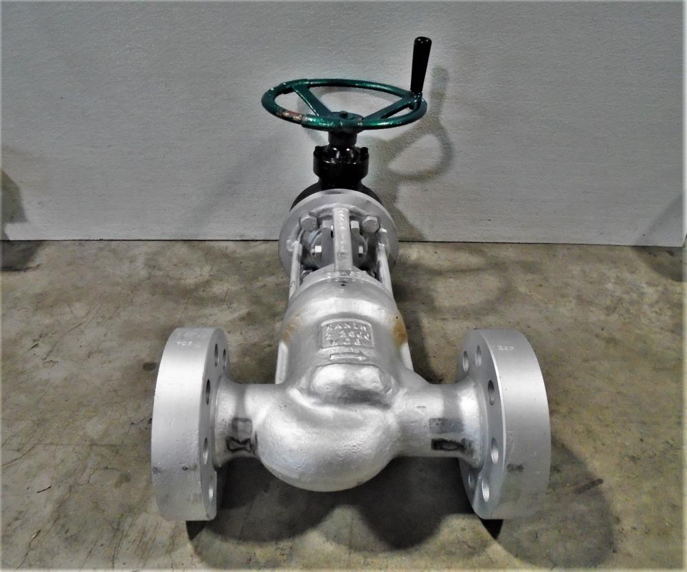 Xanik 2" 2500# WCB Gear Operated Globe Valve, Fig# 2"-BP25J-WCB-3-6-E